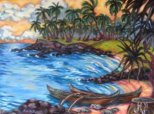 Unknown Artist Koloa Landing